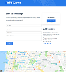 Support - Hosting — JoomHost layout kit