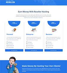 Reseller Hosting - Hosting from the JoomHost kit