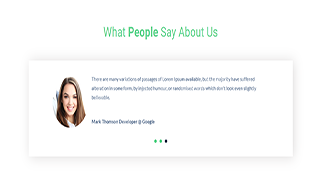 Testimonial 8 — Quix block for Joomla