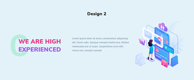Advanced Heading 2 — Quix block for Joomla
