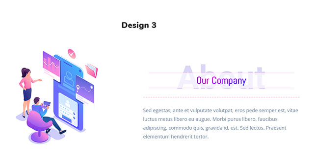 Advanced Heading 3 — Quix block for Joomla