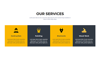 Service 21 — Quix block for Joomla