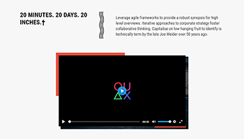 About us 22 — Quix block for Joomla