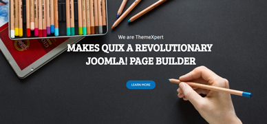 Header 1 — Quix block for Joomla