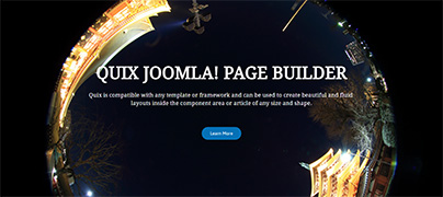 Header 4 — Quix block for Joomla