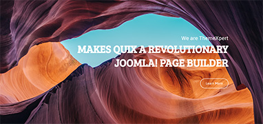 Header 5 — Quix block for Joomla