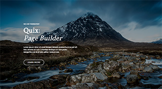 Header 6 — Quix block for Joomla