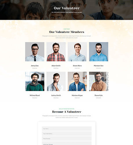 Volunteer - Charity from the Charity kit