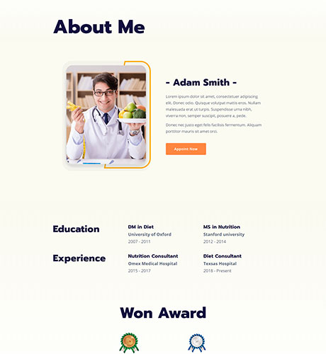 About - Dietitian from the Dietitian kit