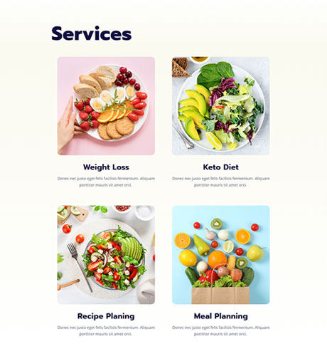 Service - Dietitian from the Dietitian kit