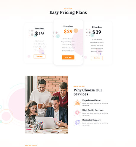 Pricing - Digital Agency — Digital Agency layout kit
