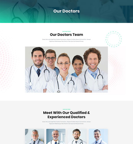 Doctors - Health & Medical — Health & Medical layout kit