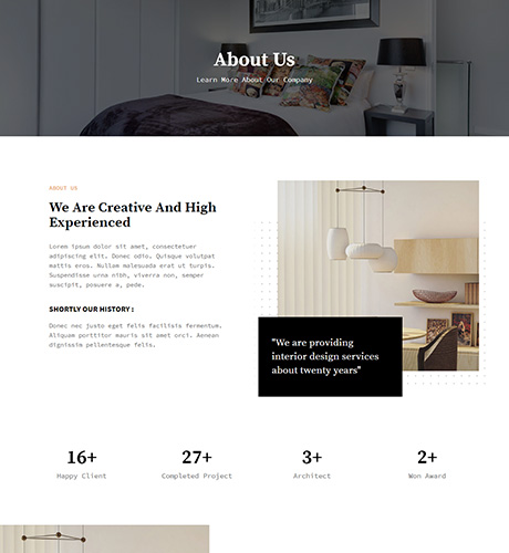 About - Interior Design from the Interior Design kit