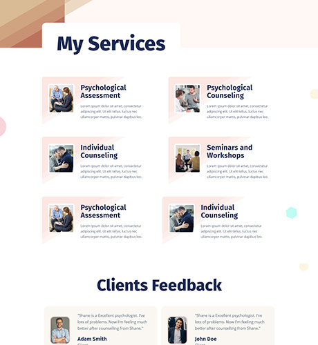 Psychologist - Services from the Psychologist kit