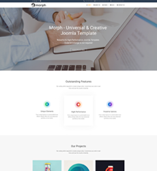 Home - Business — Morph layout kit