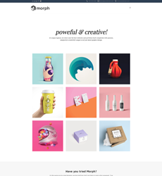 Home - Portfolio — Morph layout kit