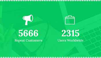 Counter 3 — Quix block for Joomla