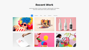 Portfolio 15 — Quix block for Joomla