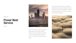 About us 1 — Quix block for Joomla