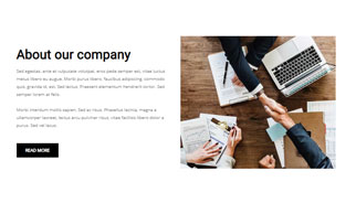 About us 12 — Quix block for Joomla