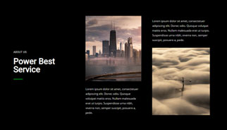 About Us 2 — Quix block for Joomla
