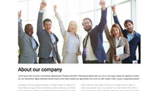 About Us 7 — Quix block for Joomla