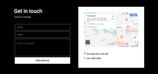 Contact 2 — Quix block for Joomla