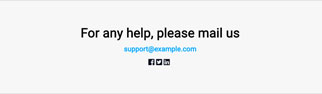 Contact 5 — Quix block for Joomla