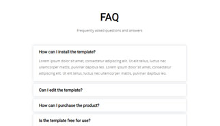 Faq 3 — Quix block for Joomla