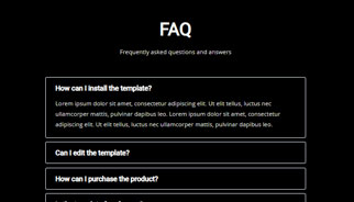 Faq 4 — Quix block for Joomla