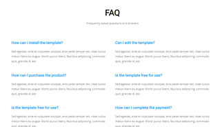 Faq 5 — Quix block for Joomla