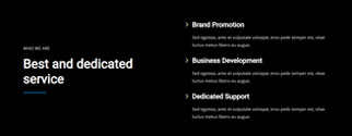 Feature 4 — Quix block for Joomla