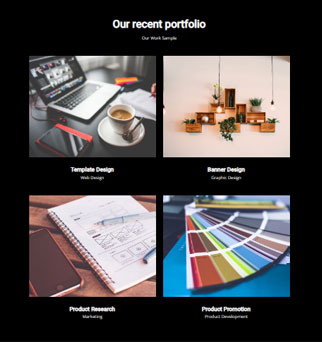 Portfolio 2 — Quix block for Joomla