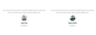 Team 3 — Quix block for Joomla