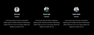 Team 8 — Quix block for Joomla