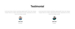 Testimonial 3 — Quix block for Joomla