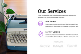 Service 2 — Quix block for Joomla