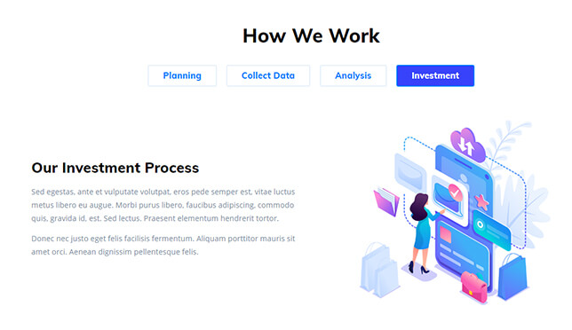 Tab 5 — Quix block for Joomla