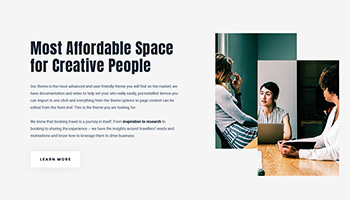 About us 33 — Quix block for Joomla