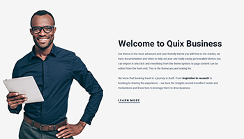 About us 32 — Quix block for Joomla